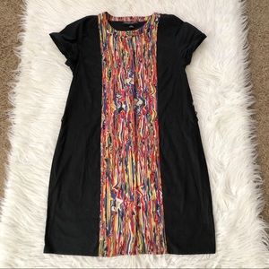 Jonathan Saunders black 100% cotton dress, small